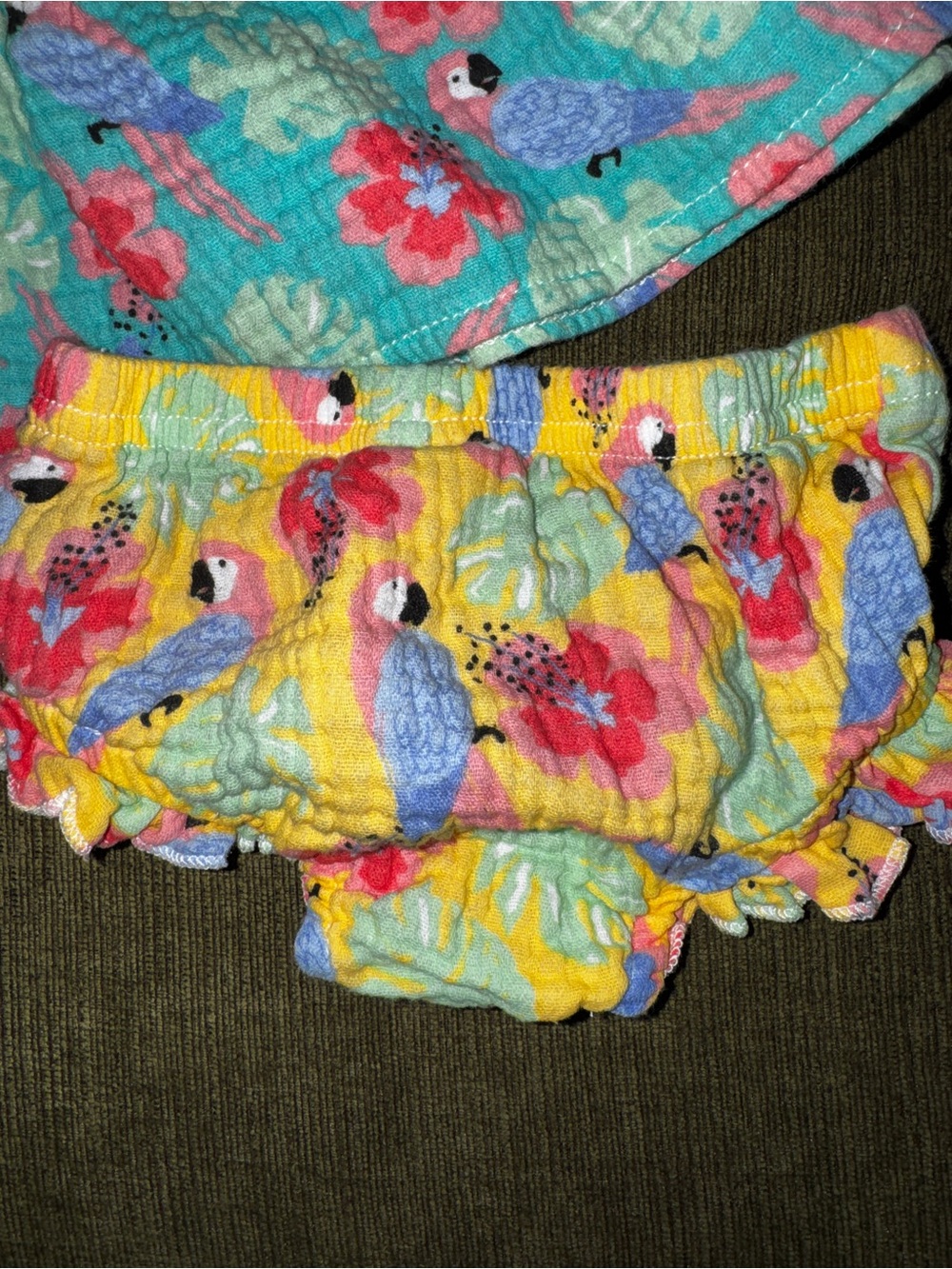 Baby Starters Multicolor Tropical Print Baby Dress - Picture 4 of 4